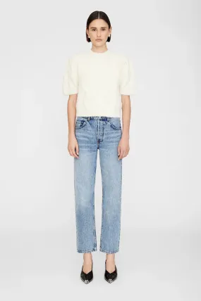Anine Bing Brittany Sweater - Ivory Cable Stitch