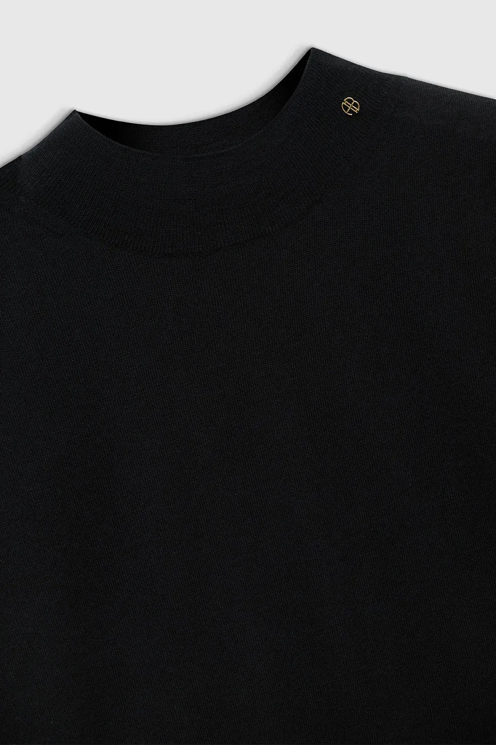 Anine Bing MONIQUE SWEATER - BLACK