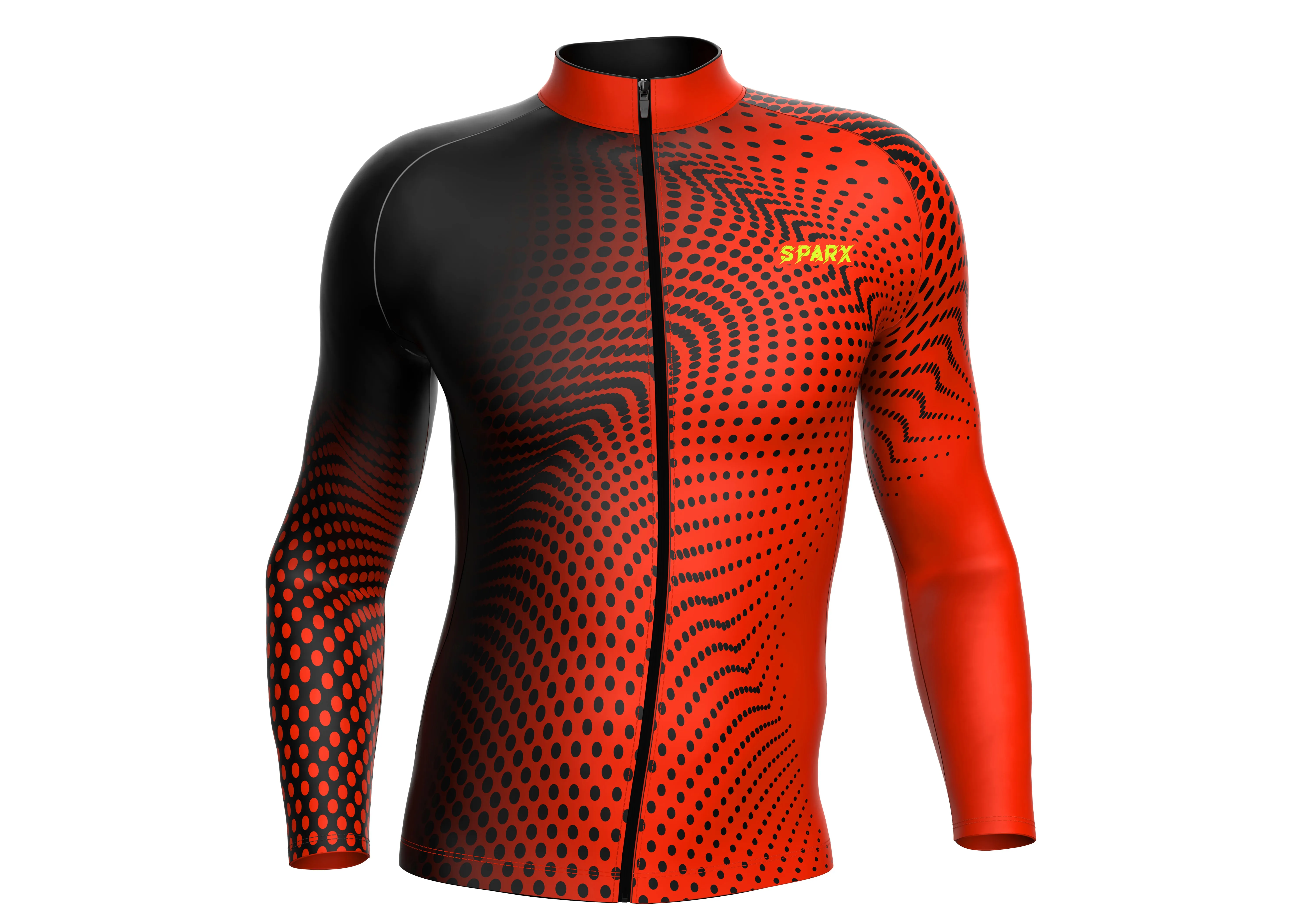 Black Dots Thermal Cycling Jersey