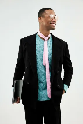 Black Smart Casual Blazer