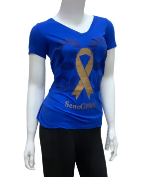 Blue Childhood Cancer Awareness T-Shirt