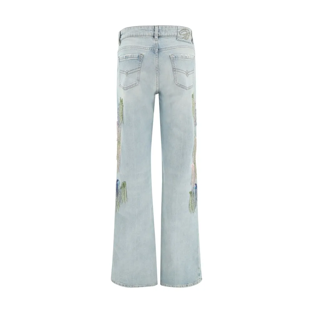 Blumarine Embroidered Jeans