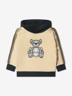 Burberry Boys Talbot Hoodie In Beige