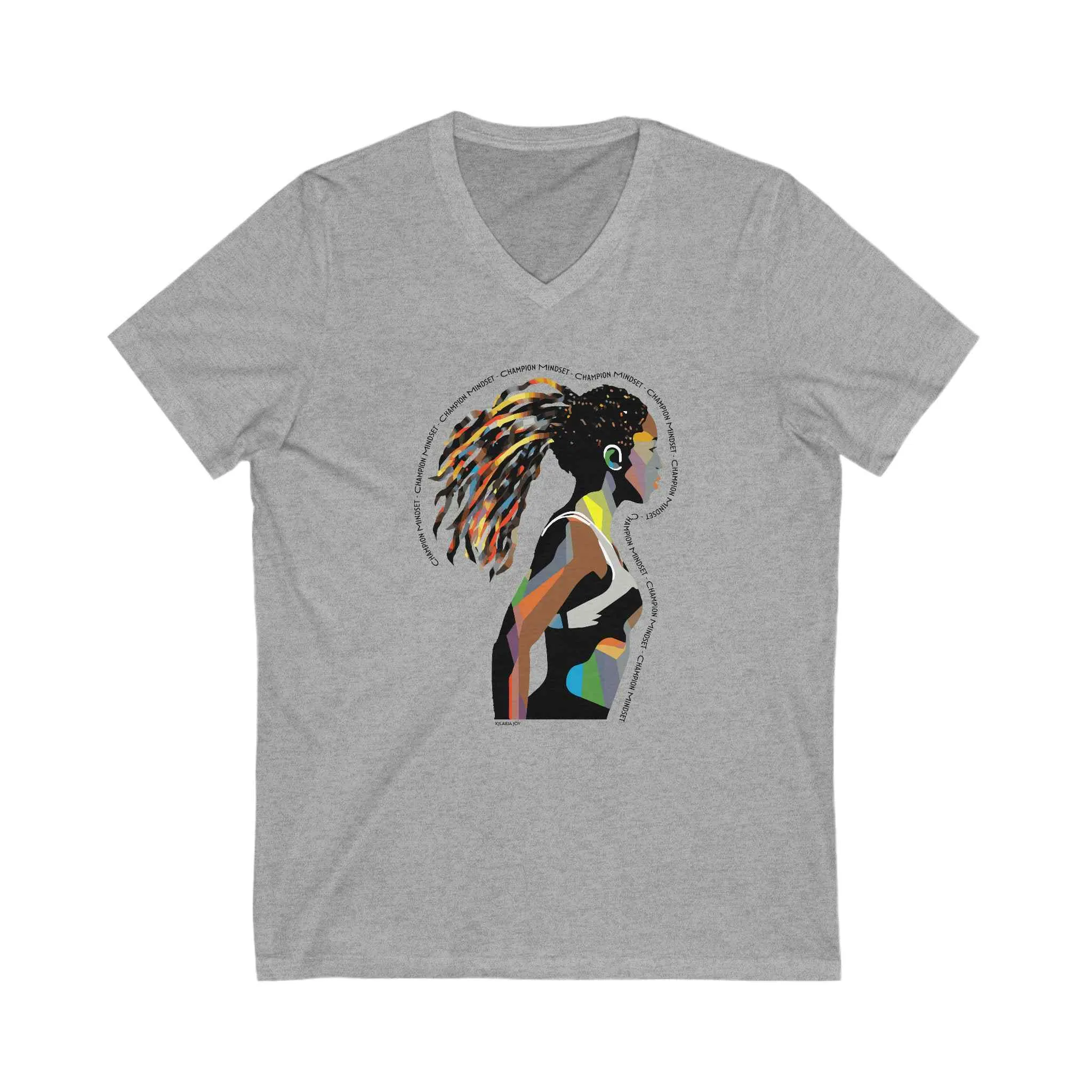 Champion Mindset Women's Premium V-neck T-shirt