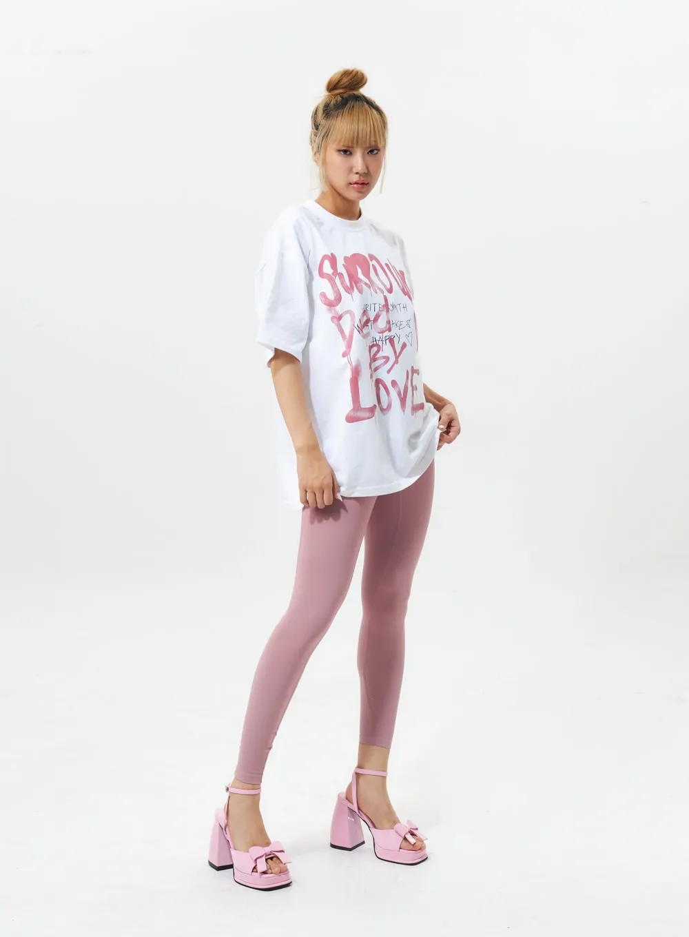 Color Ankle Leggings IL318