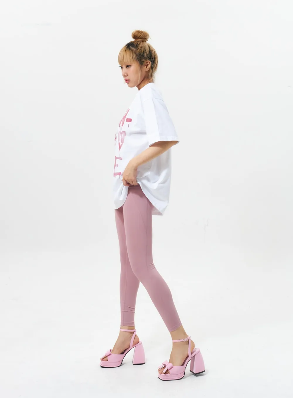 Color Ankle Leggings IL318