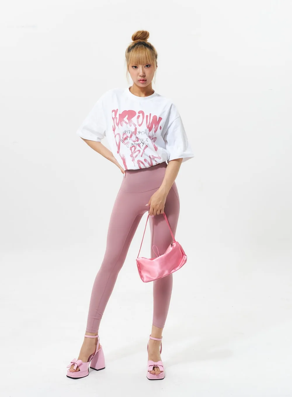 Color Ankle Leggings IL318