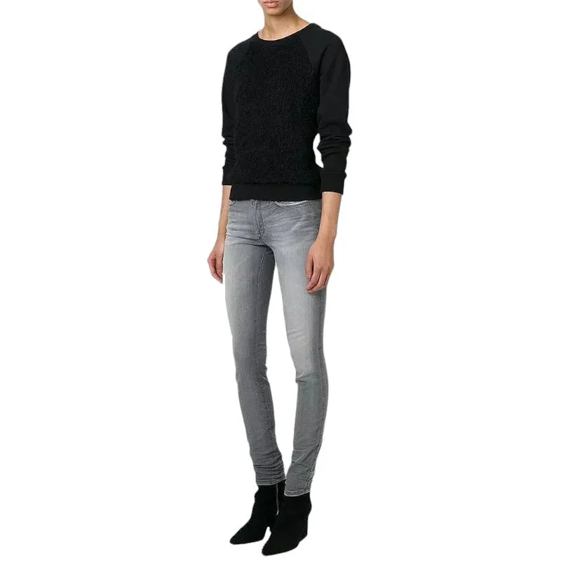 DIESEL DORIS NE 0830Q Womens Denim Jeans Slim Fit Skinny Denim Jogg Sweatpants
