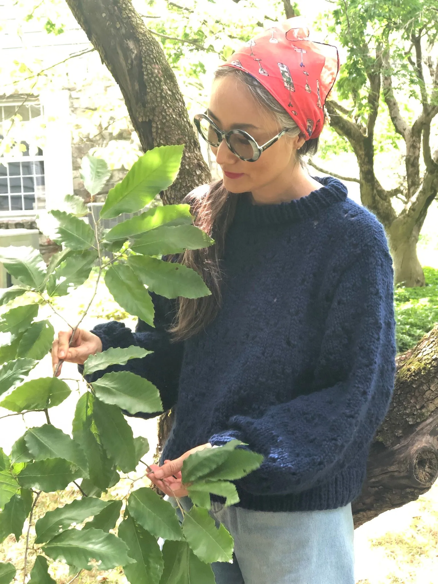 DIY Kit - Eyelet Sweater - Dream (Merino Worsted)