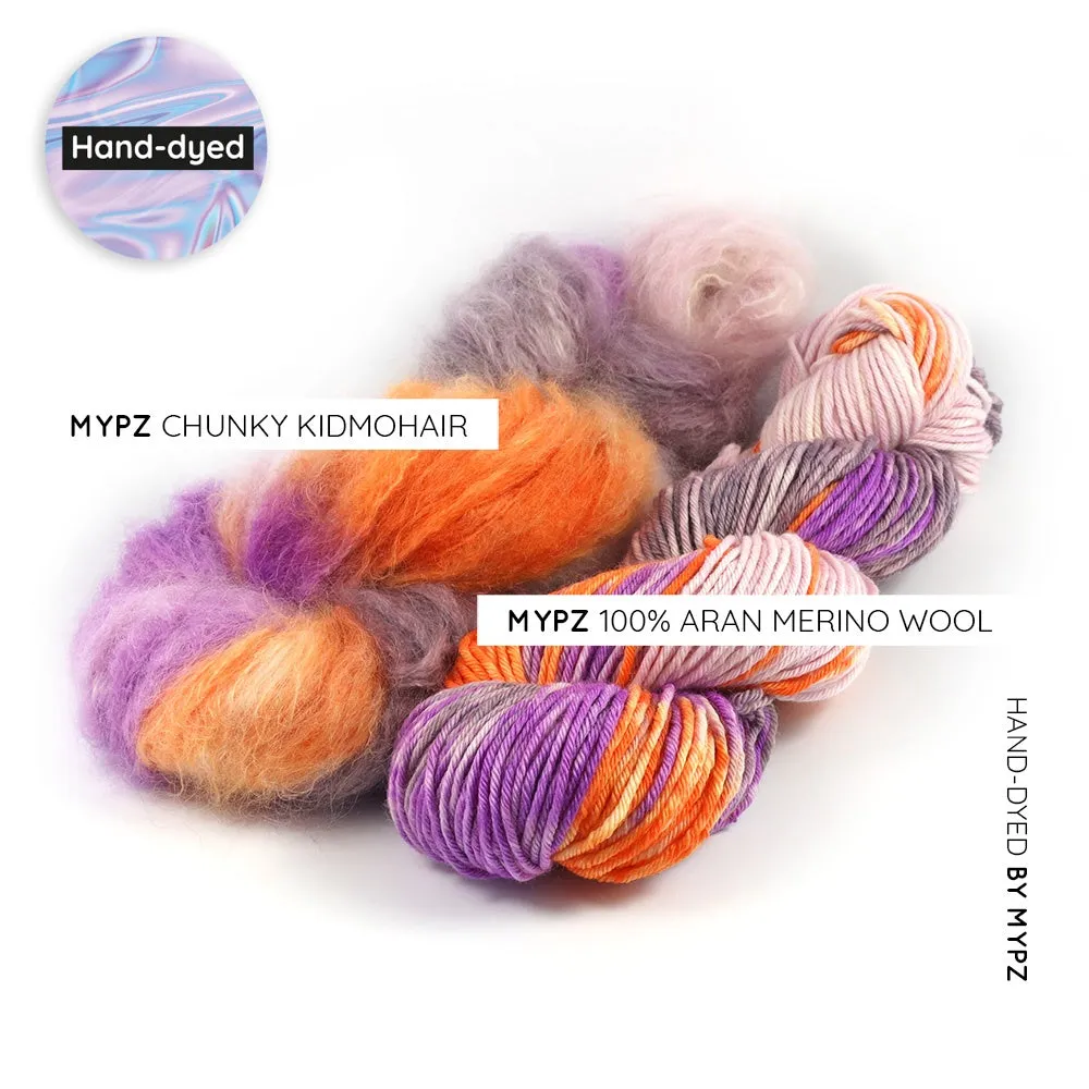 Duo skeins Sandy Brown