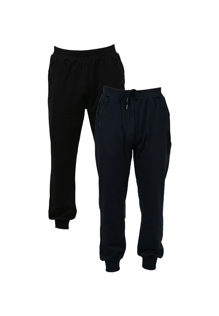 Forest Stretchable Cotton Interlock 270gsm Sweatpants Men Long Pants | Seluar Panjang Lelaki - 10785