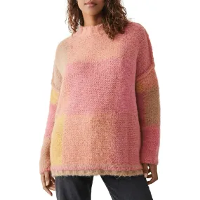 Free People Domino Sweater in Prairie Sunset