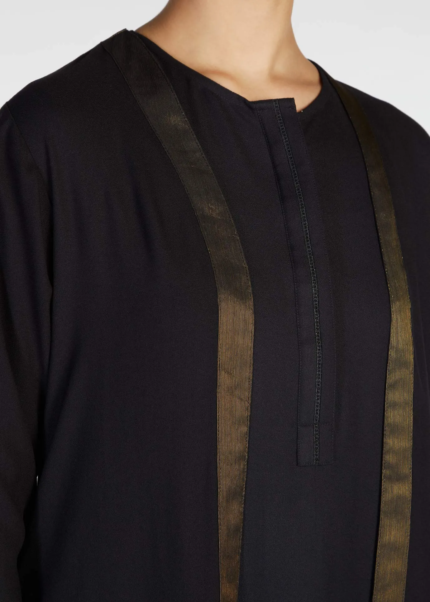 Golden Oud Kimono Black