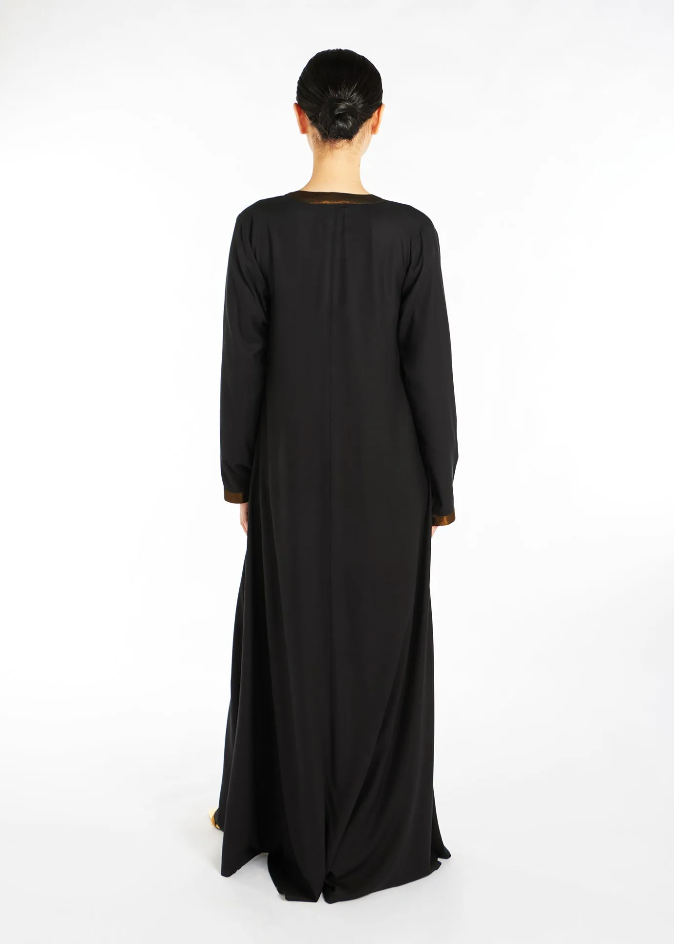 Golden Oud Kimono Black