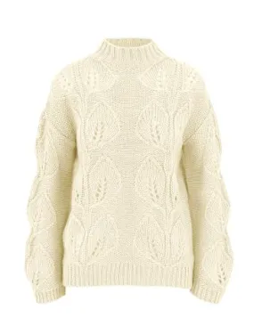 Ivory Cable Knit Sweater