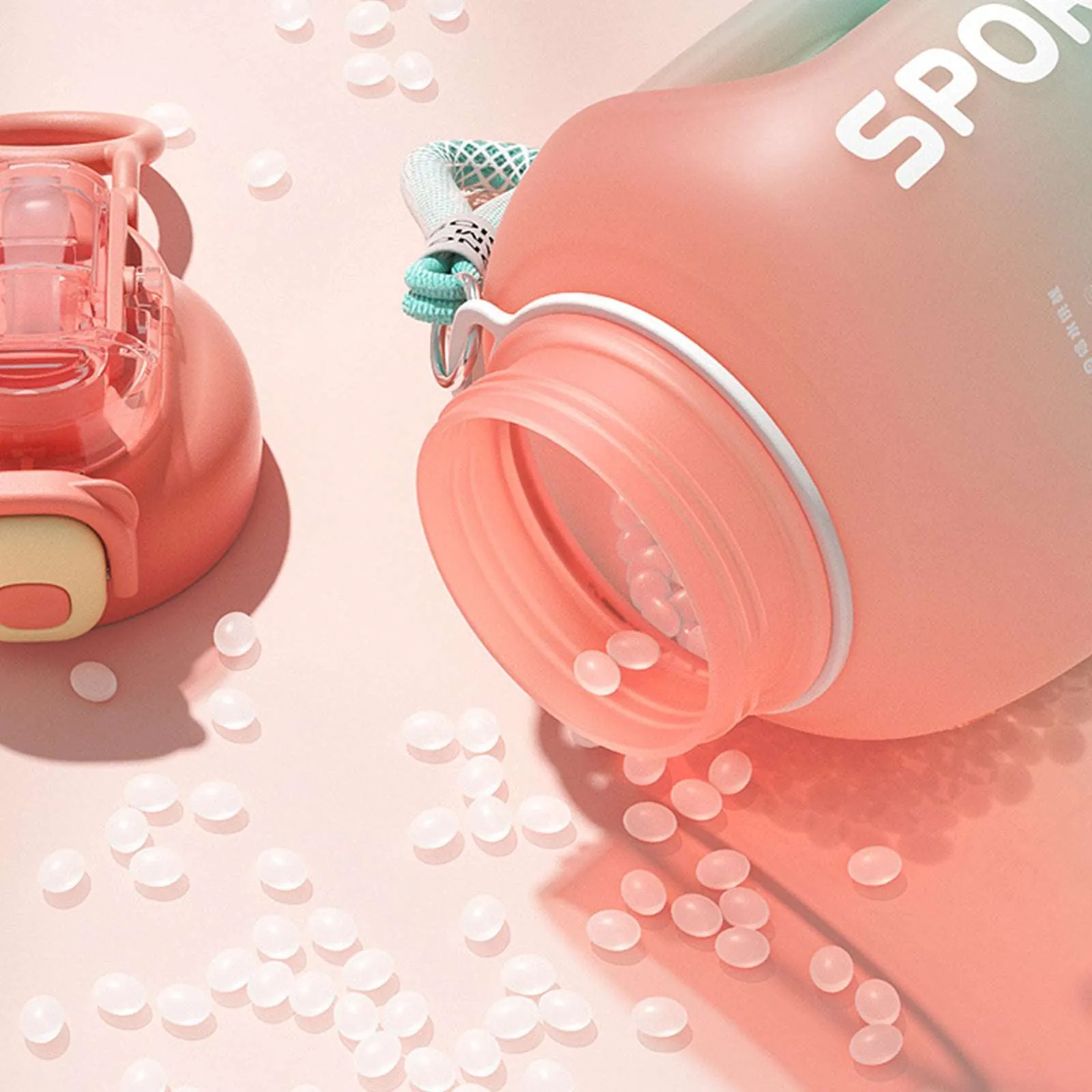 Kawaii Sporty Water Bottles