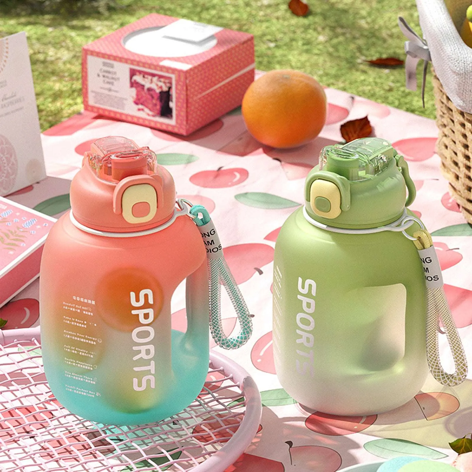 Kawaii Sporty Water Bottles