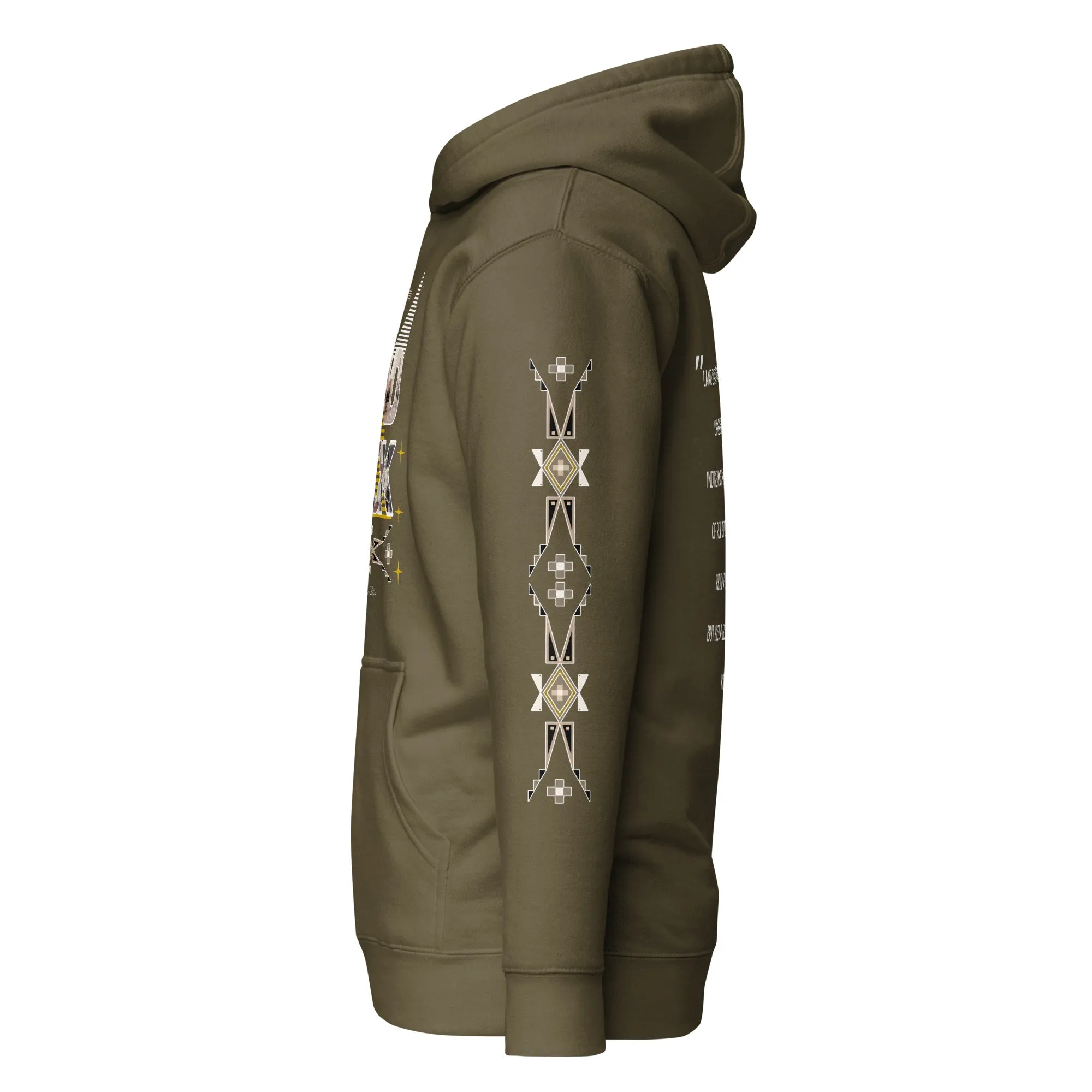 LAND BACK STATEMENT Hoodie