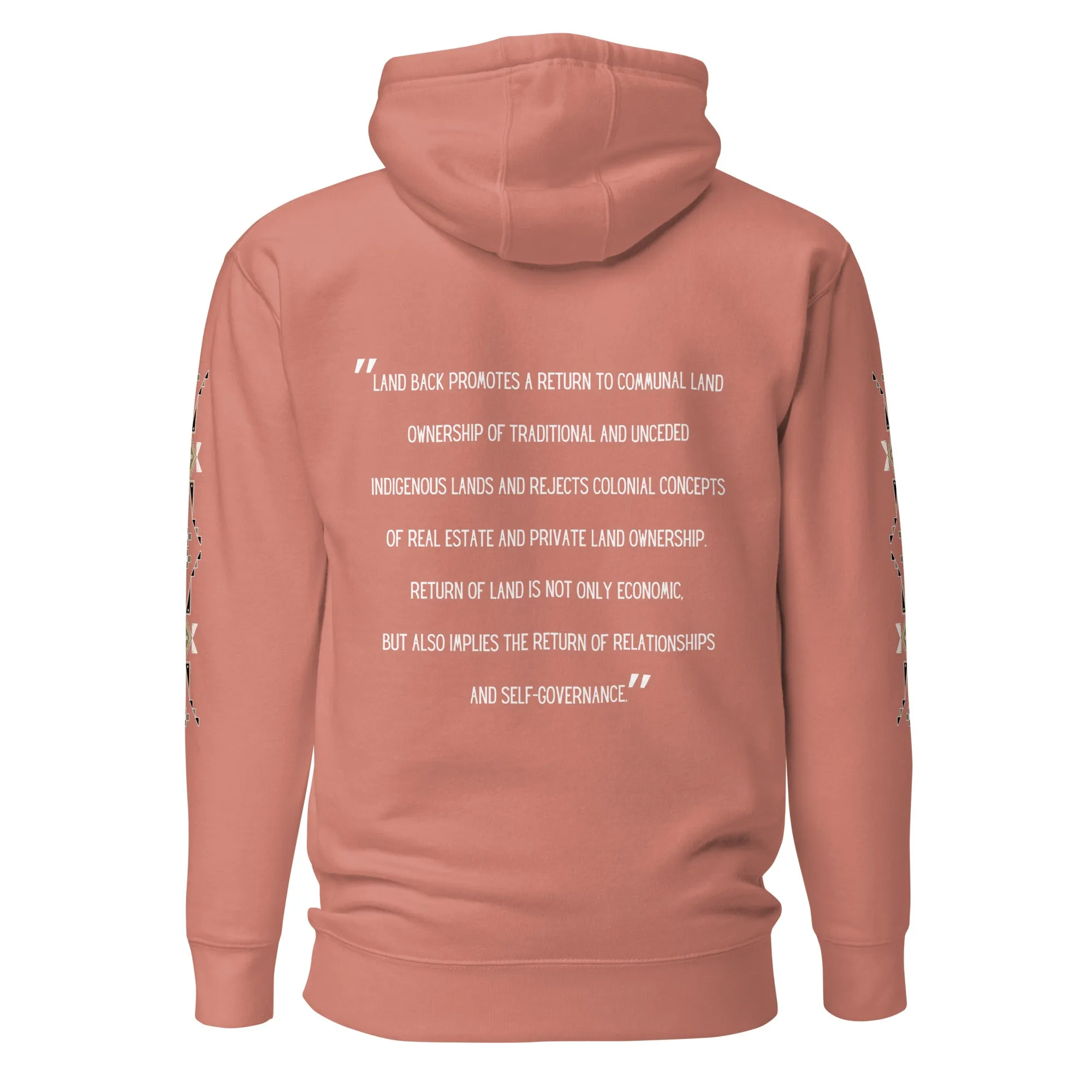 LAND BACK STATEMENT Hoodie