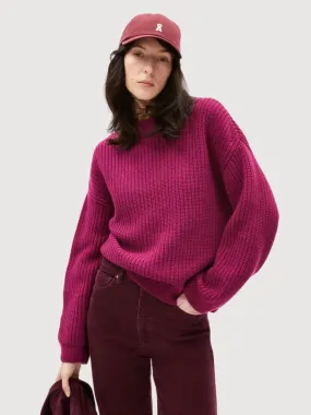 Miyaar Solid Woman Sweatshirt Cherry | Armedangels