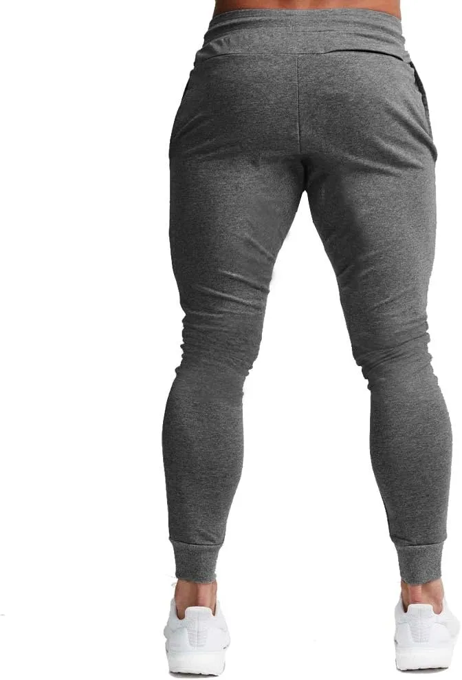 PIDOGYM Men's Slim Jogger Pants,Tapered Sweatpants for Training, Running,Workout with Elastic Bottom