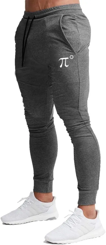 PIDOGYM Men's Slim Jogger Pants,Tapered Sweatpants for Training, Running,Workout with Elastic Bottom