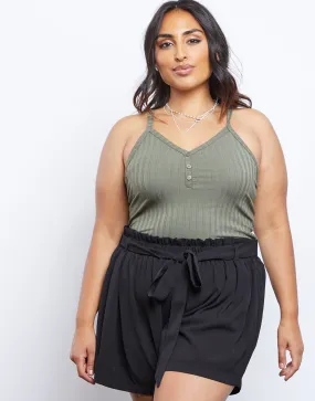 Plus Size Charlotte Tie Shorts