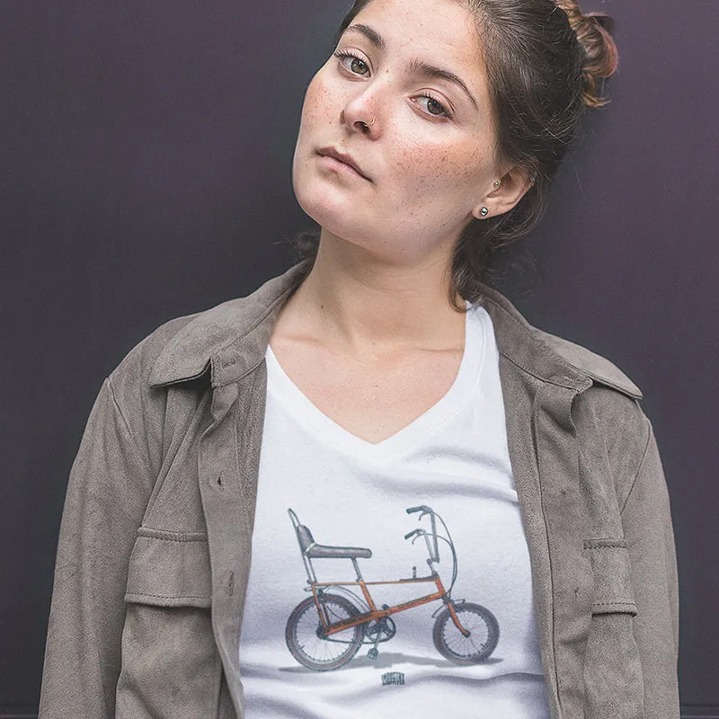 RALEIGH CHOPPER LADIES V-NECK T-SHIRT