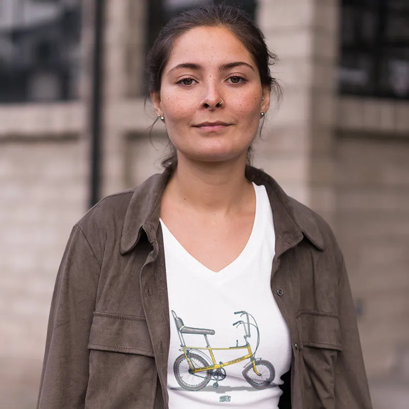 RALEIGH CHOPPER LADIES V-NECK T-SHIRT