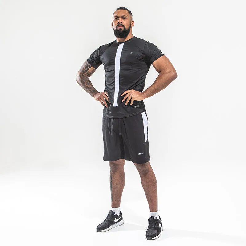 RDX T15 Nero Black T-Shirt & Shorts Set