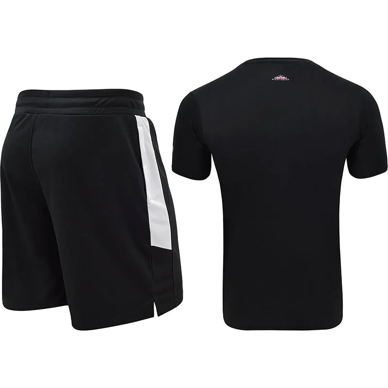 RDX T15 Nero Black T-Shirt & Shorts Set