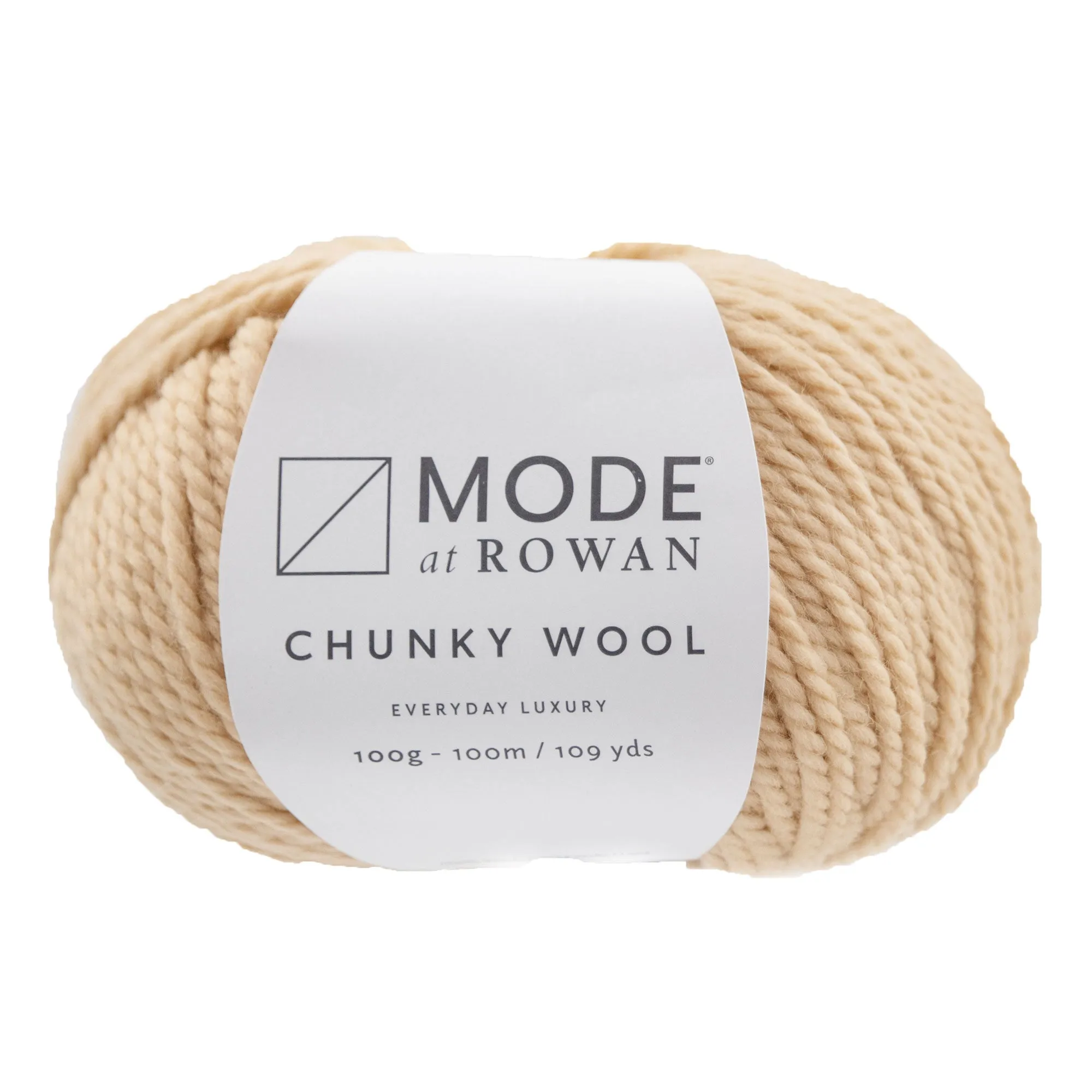 Rowan Mode Chunky Wool Yarn - 015 Vanilla