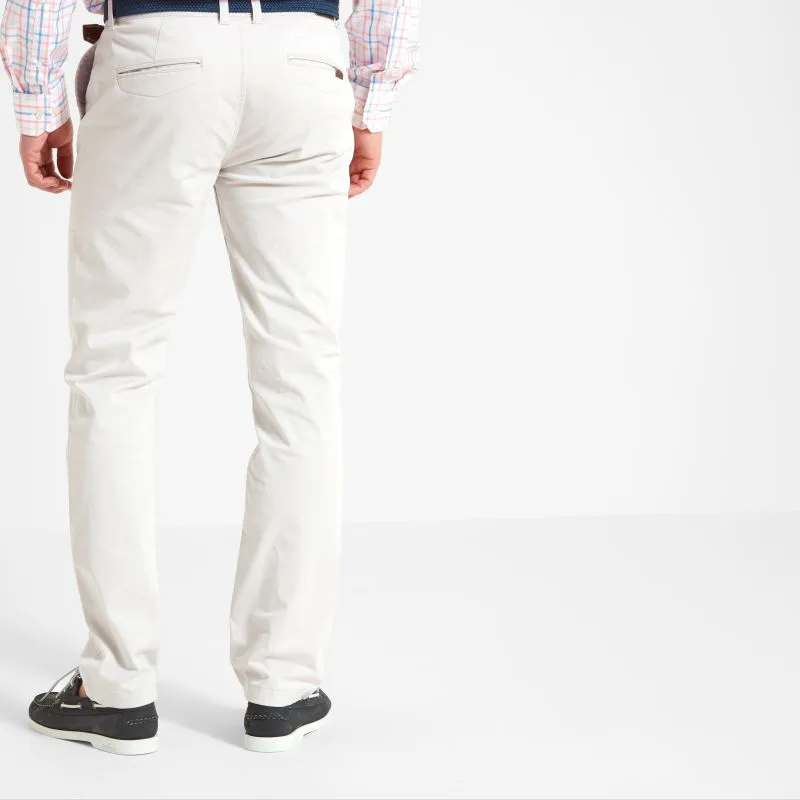 Schoffel Chichester Mens Chino Trousers - Cloud