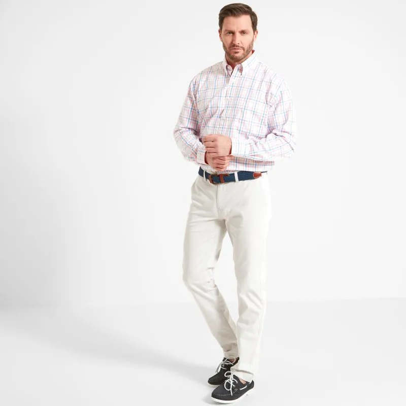 Schoffel Chichester Mens Chino Trousers - Cloud