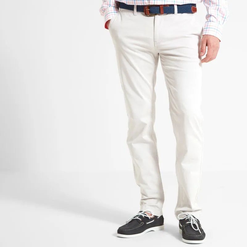 Schoffel Chichester Mens Chino Trousers - Cloud