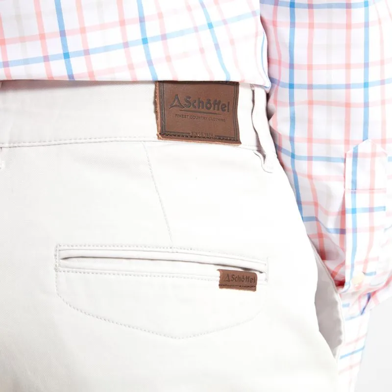Schoffel Chichester Mens Chino Trousers - Cloud