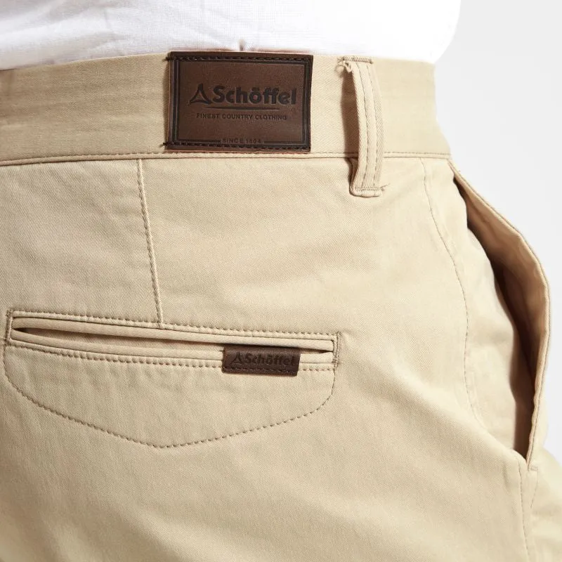 Schoffel Chichester Mens Chino Trousers - Oat