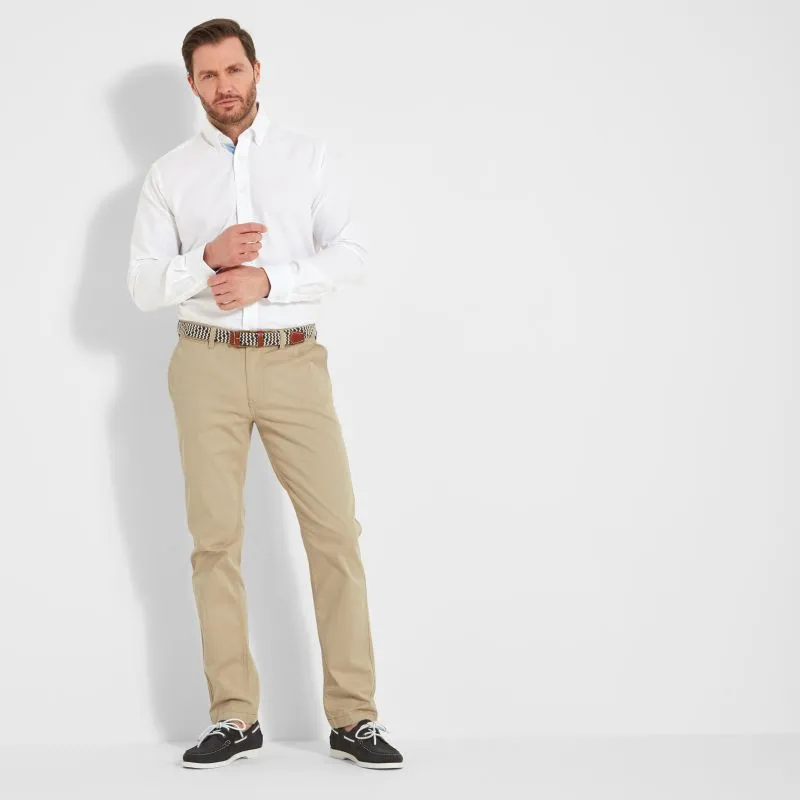 Schoffel Chichester Mens Chino Trousers - Oat