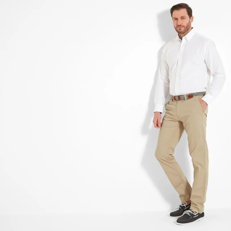 Schoffel Chichester Mens Chino Trousers - Oat