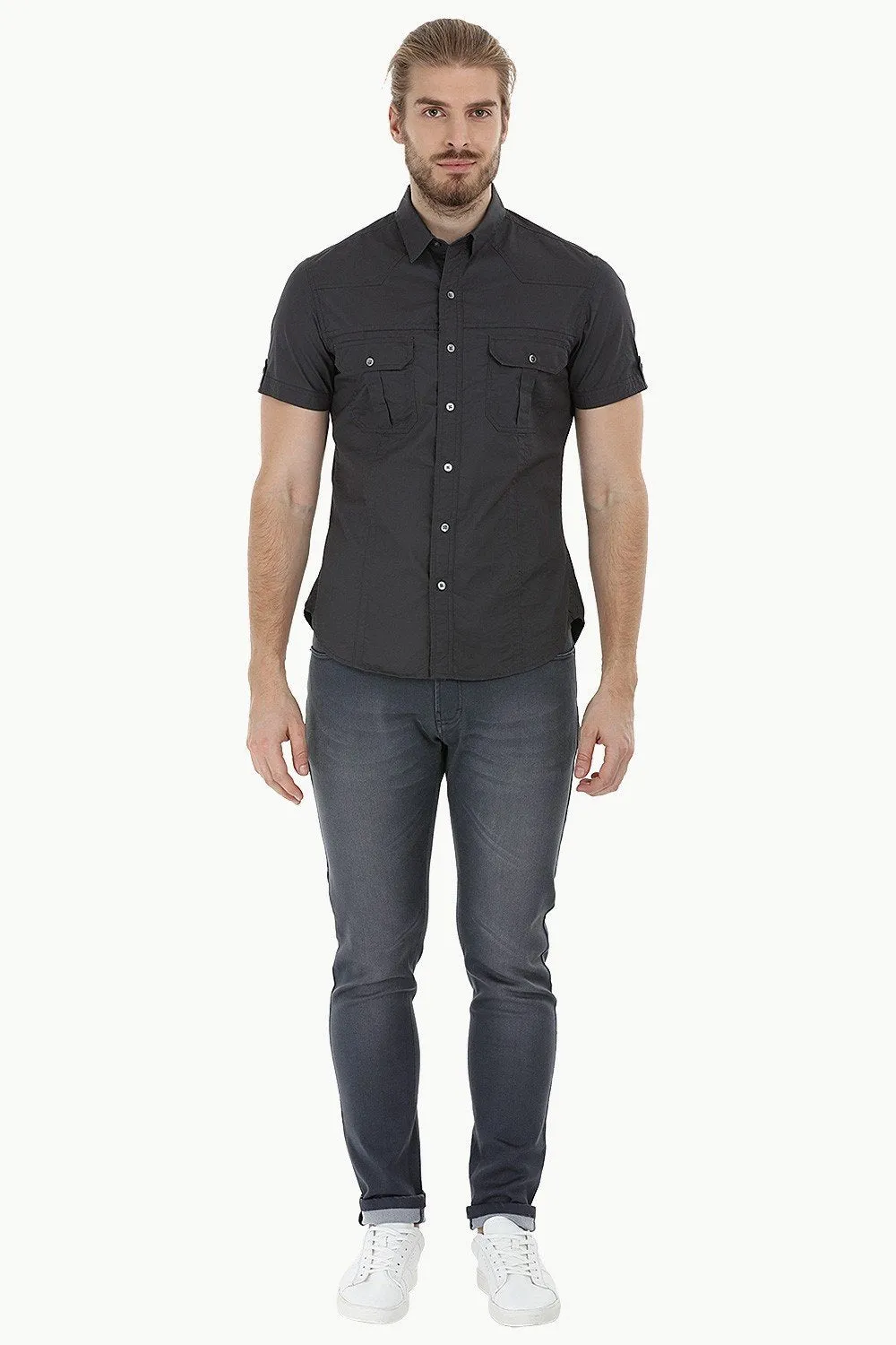 Short Sleeve Twin Pocket Shirt