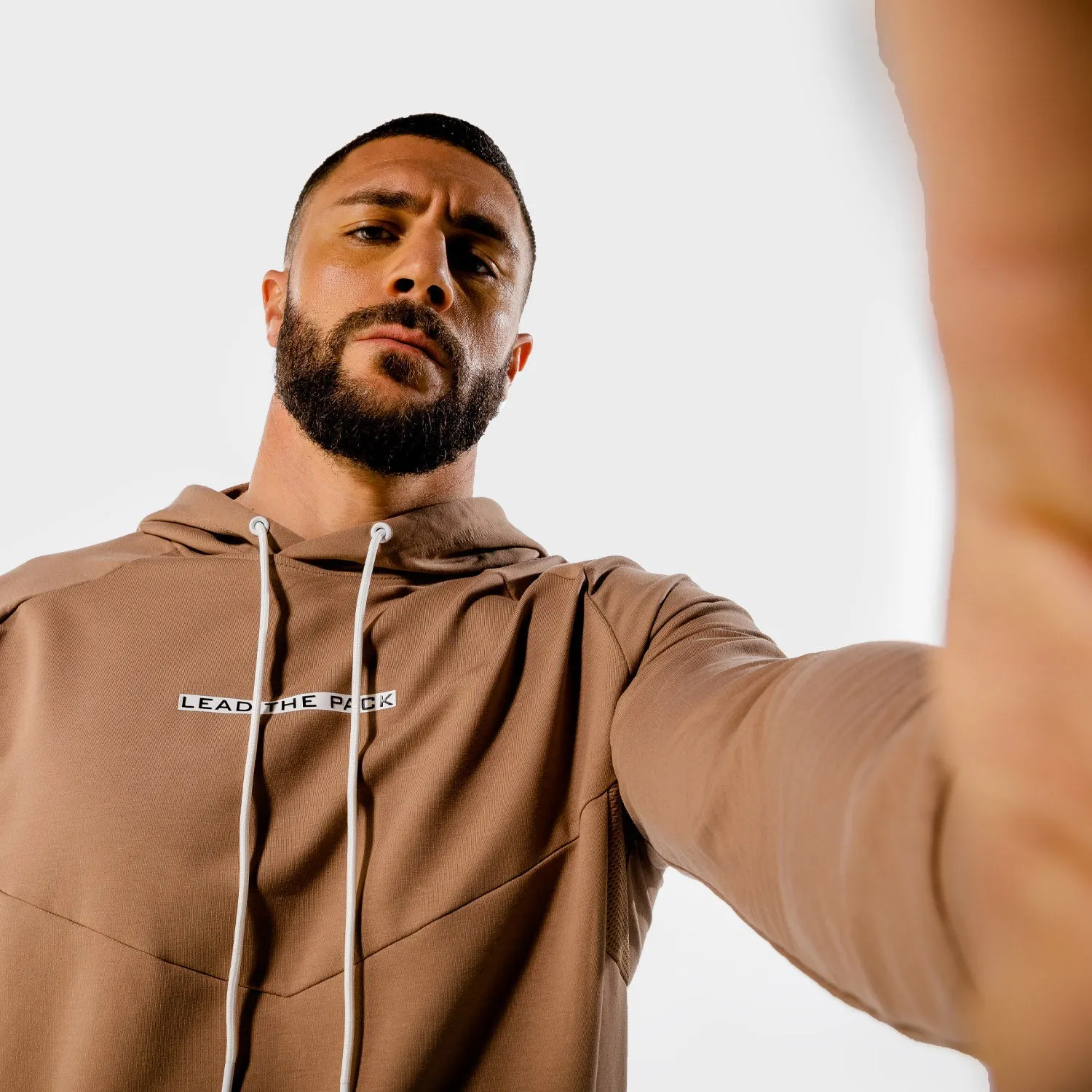 Statement Hoodie - Taupe