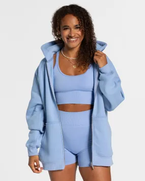 Statement Oversized Jacke "Blau"