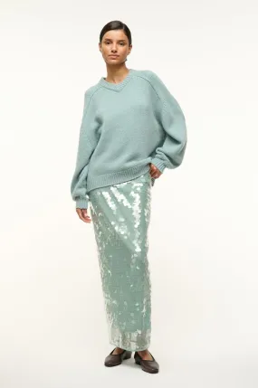 Staud Wilson Sweater in Mist