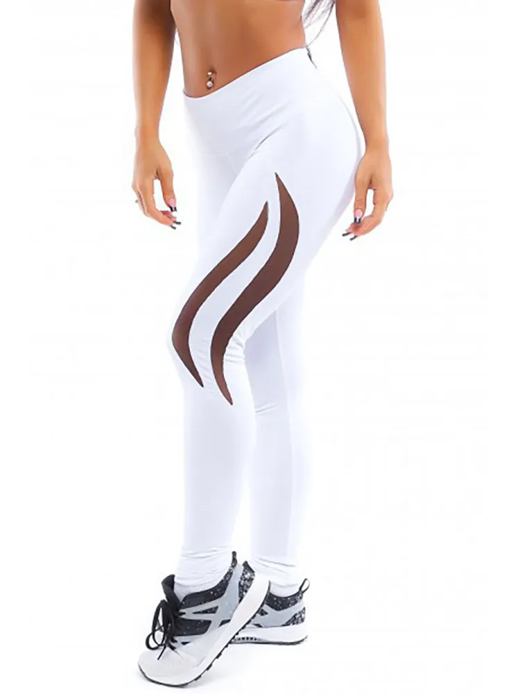 Stylish High Waist Tight Yoga Leggings