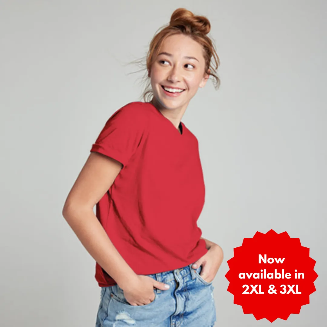 Super Combed Cotton-Rich V-Neck T-Shirt.