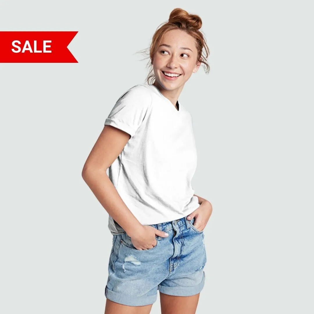 Super Combed Cotton-Rich V-Neck T-Shirt.