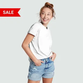 Super Combed Cotton-Rich V-Neck T-Shirt.