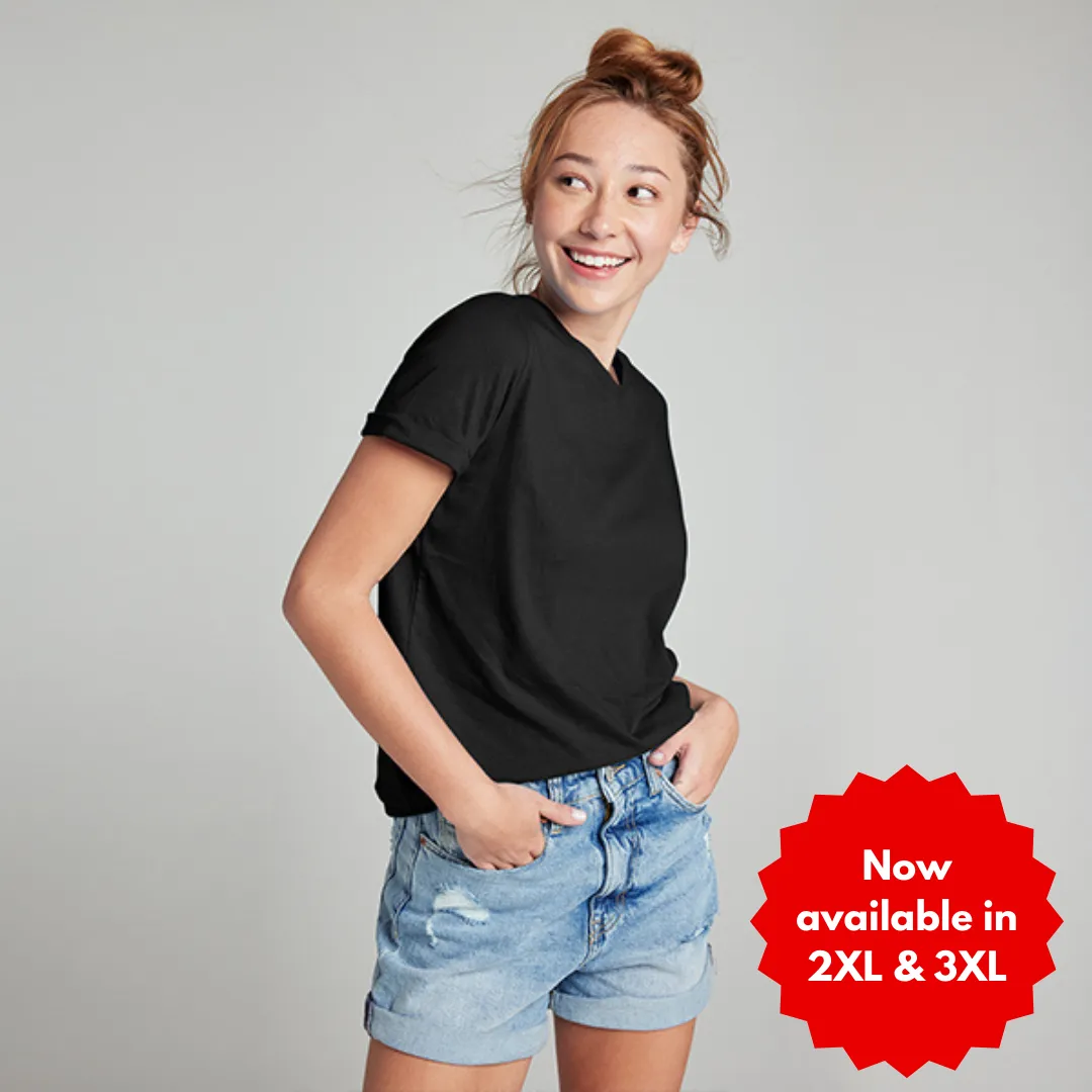 Super Combed Cotton-Rich V-Neck T-Shirt.