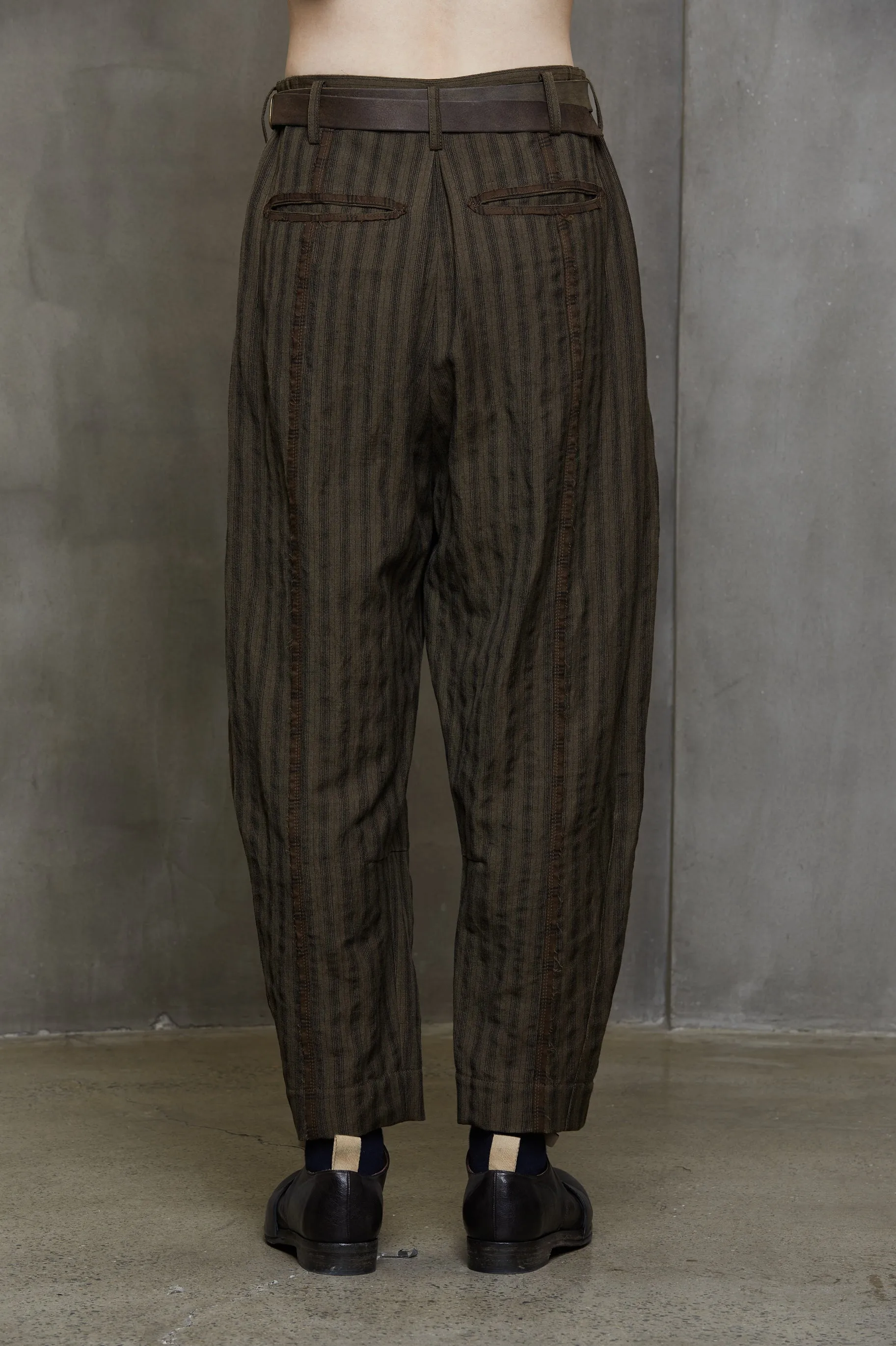 TAPERED CUT LONG TROUSERS