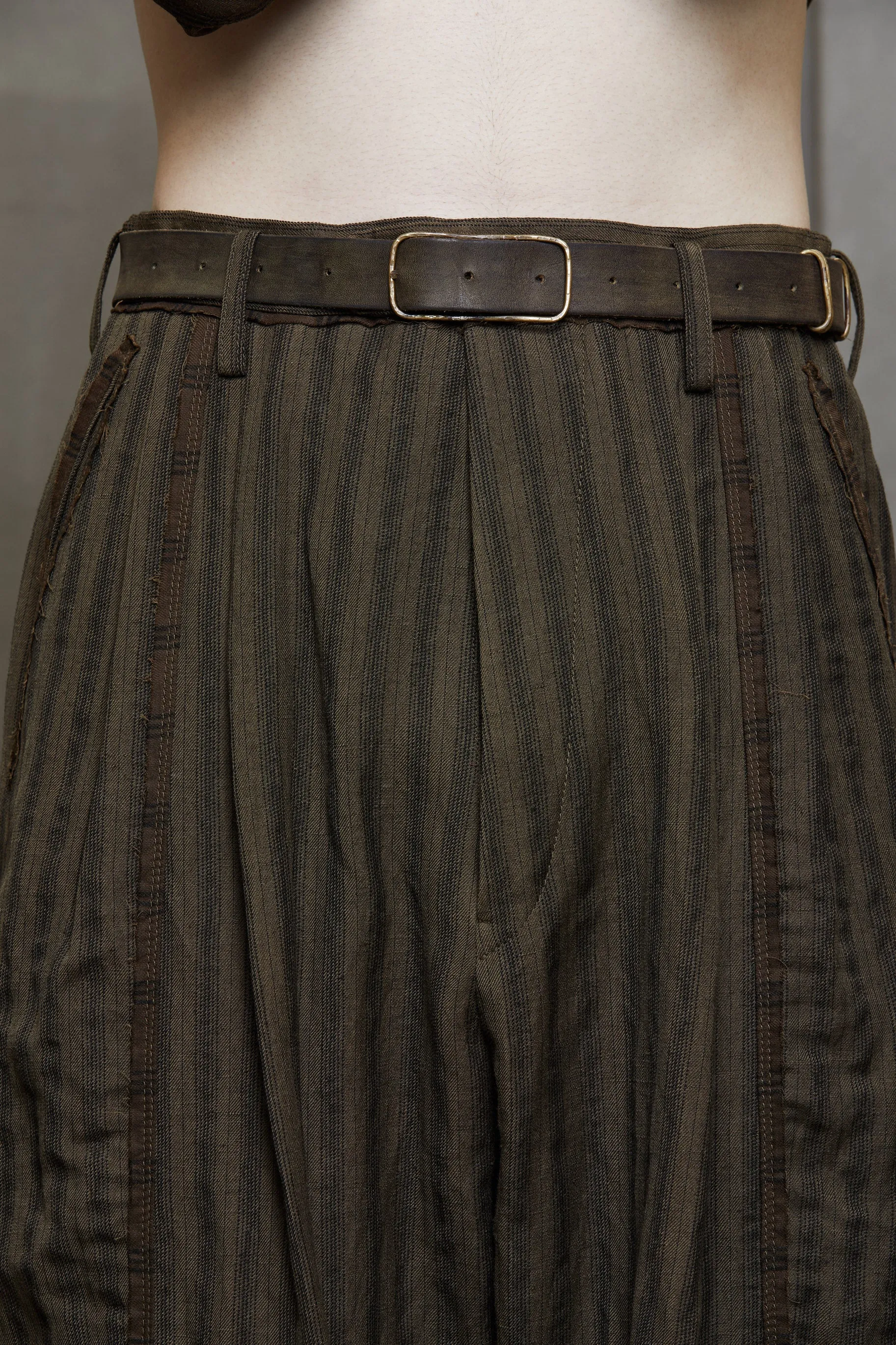 TAPERED CUT LONG TROUSERS